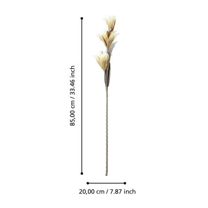 Eglo - Tekokukka 85 cm keltainen