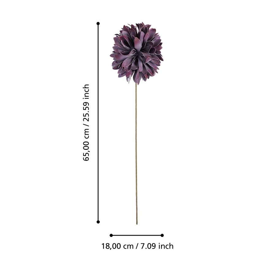 Eglo - Tekokukka 65 cm violetti