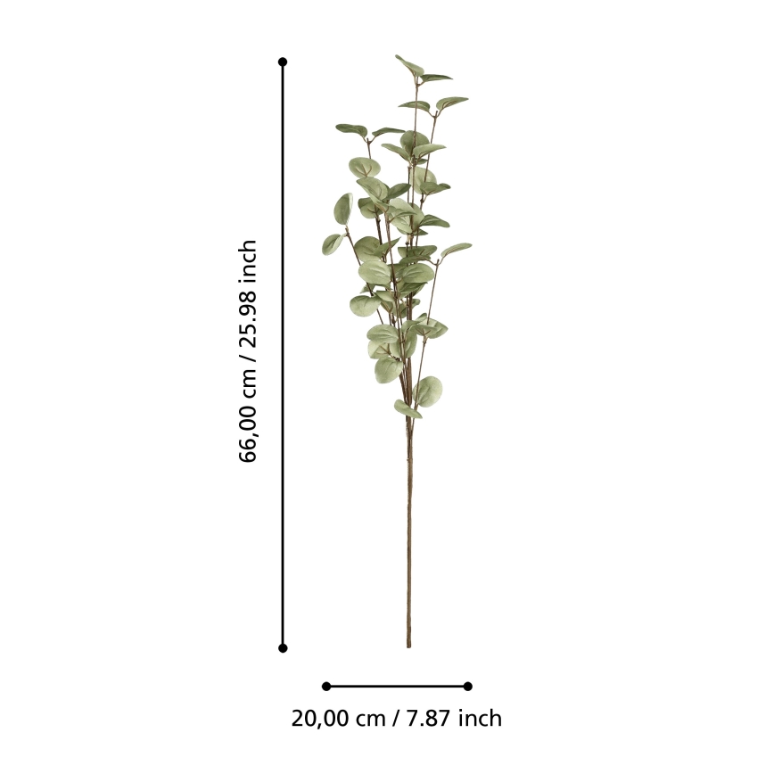 Eglo - Tekokukka 66 cm vihreä