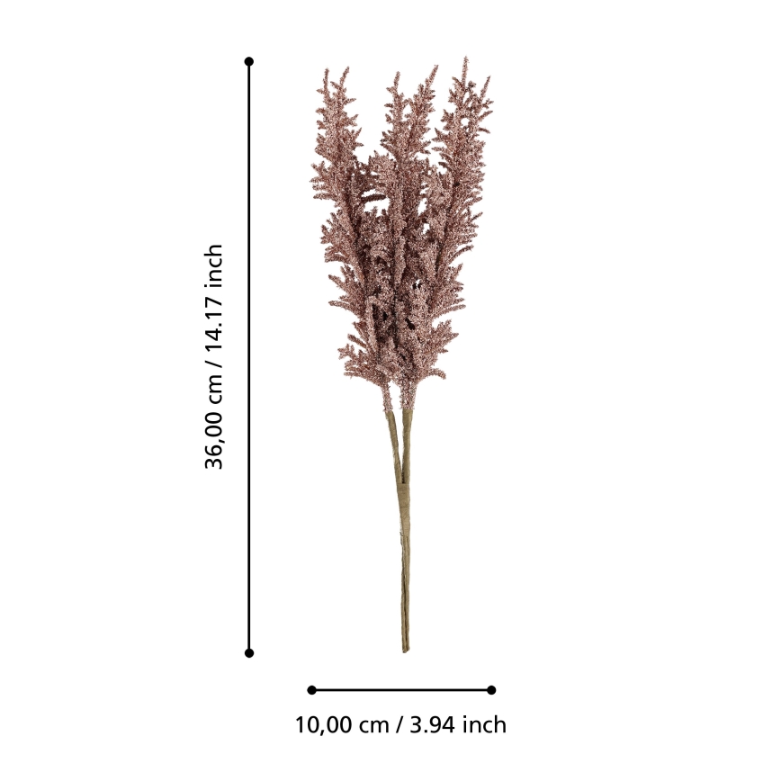 Eglo - Tekokukka 36 cm punainen