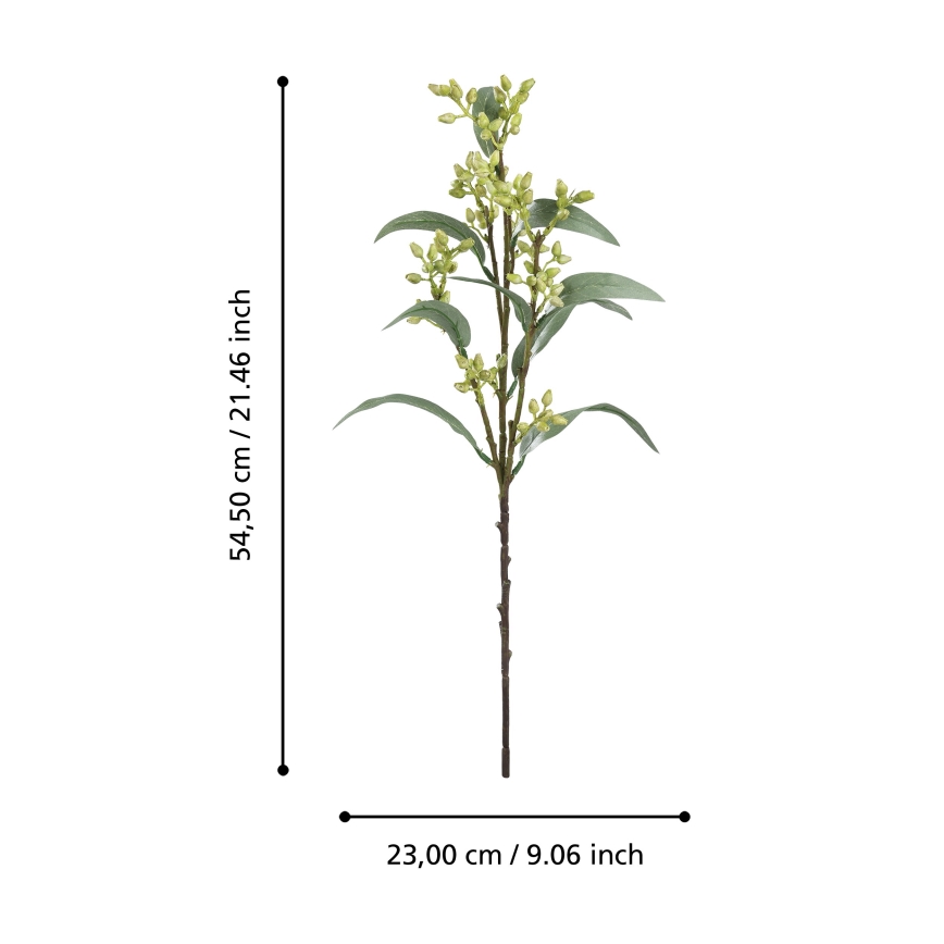 Eglo - Tekokukka 54,5 cm vihreä