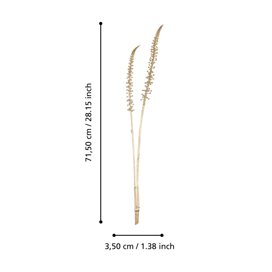 Eglo - Tekokukka 71,5 cm kulta