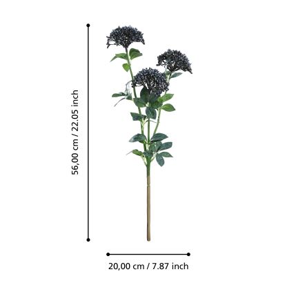 Eglo - Tekokukka 56 cm sininen/vihreä