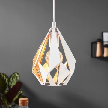 Eglo 43001 - Kattokruunu narulla CARLTON 1xE27/60W/230V