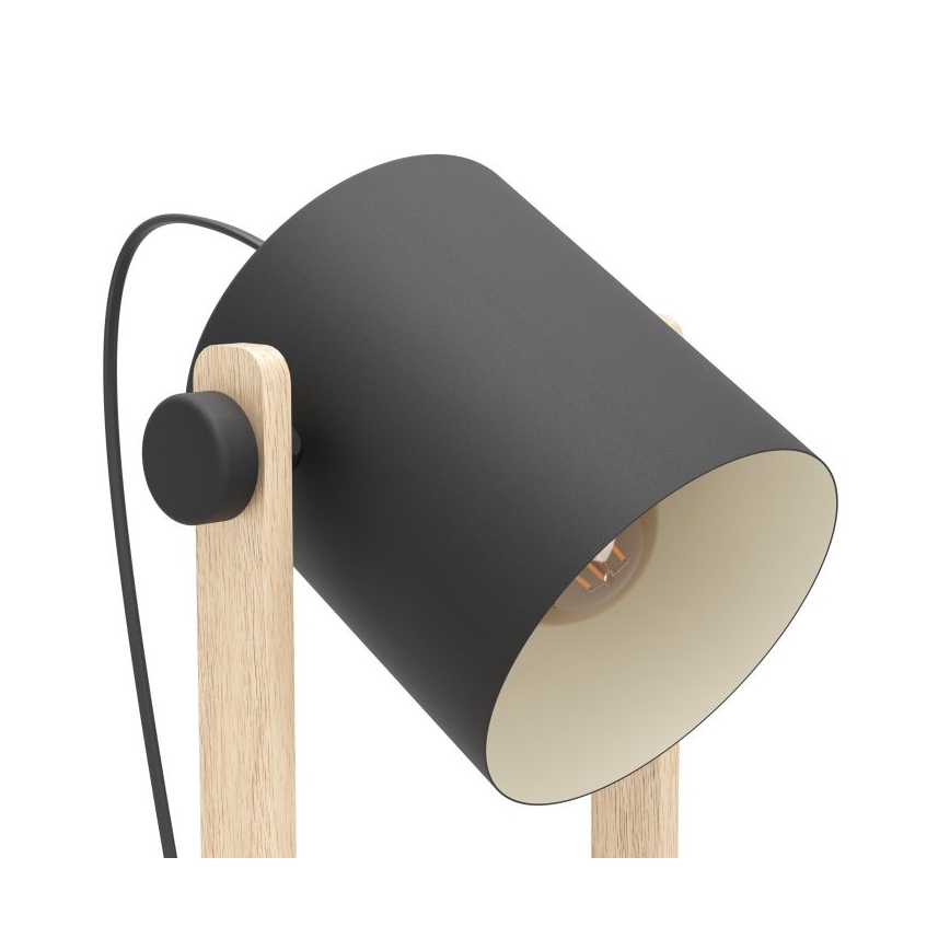 Eglo 43048 - Lattialamppu HORNWOOD 1xE27/28W/230V