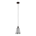 Eglo 43097 - Kattokruunu narulla KARHOLD 1xE27/60W/230V