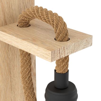 Eglo 43197 - Seinävalaisin RAMPSIDE 1xE27/28W/230V