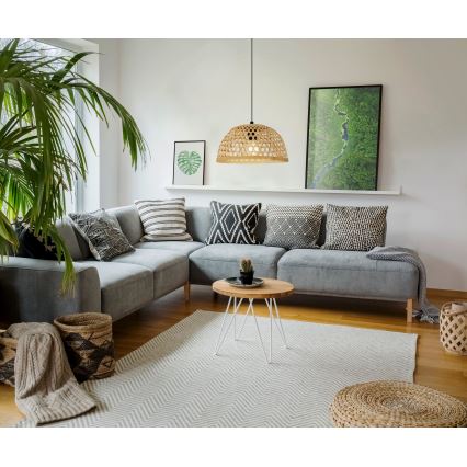 Eglo 43253 - Kattokruunu narulla CLAVERDON 1xE27/40W/230V halkaisija 370mm