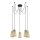 Eglo 43255 - Kattokruunu narulla CLAVERDON 5xE27/40W/230V