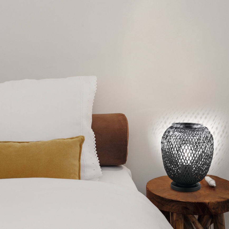 Eglo 43267 - Pöytävalaisin DEMBLEBY 1xE27/40W/230V