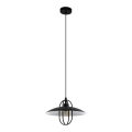 Eglo 43301 - Kattokruunu narulla CREGAN 1xE27/40W/230V