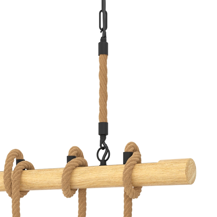 Eglo 43318 - YOUNGSTOWN ketjukiinnitteinen kattokruunu 4xE27/40W/230V