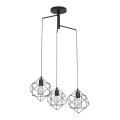 Eglo 43366 - Kattokruunu narulla STRAITON 3xE27/60W/230V
