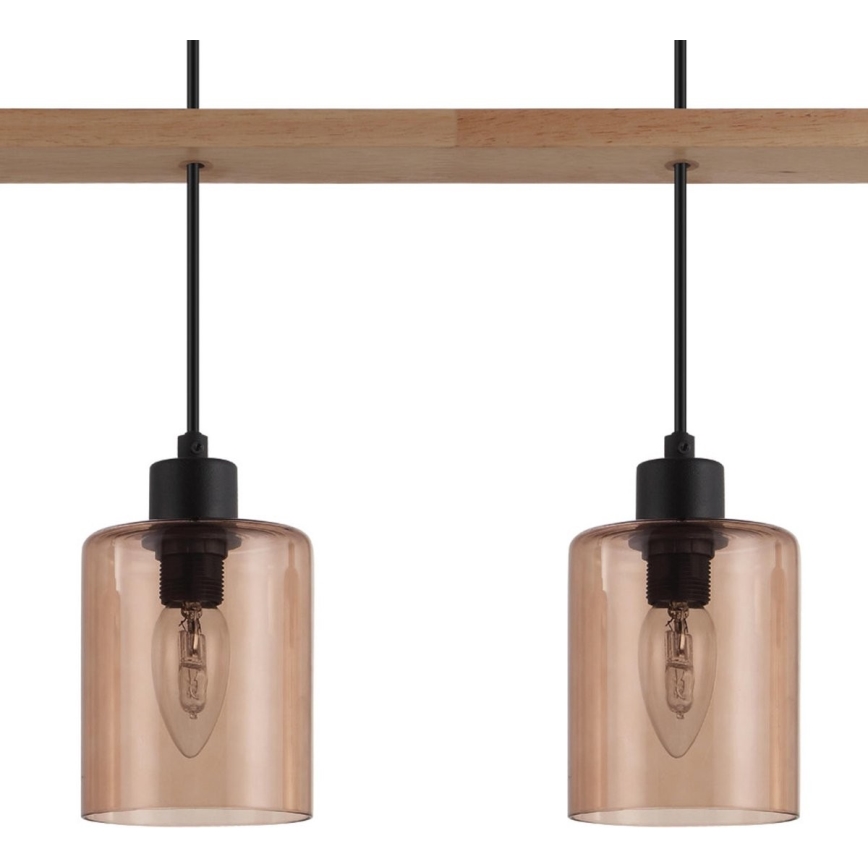 Eglo 43368 - Riippuvalaisin vaijerilla COOLMONT 4xE14/40W/230V