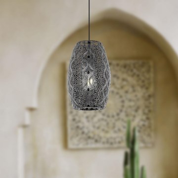 Eglo 43391 - Kattokruunu narulla RIYADH 1xE27/40W/230V