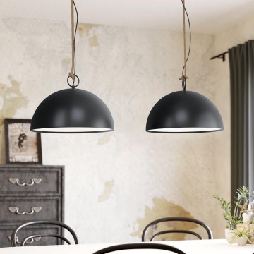 Eglo 43397 - HODSOLL-riippuvalaisin vaijerilla, 2xE27/40W/230V