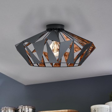 Eglo 43399 - Kattovalo CARLTON 6 1xE27/60W/230V