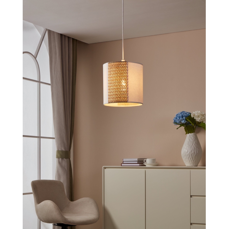 Eglo 43401 - Kattokruunu narulla ARNHEM 1xE27/40W/230V