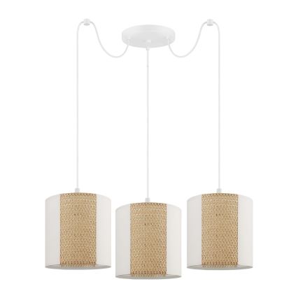 Eglo - Kattokruunu johdossa 3xE27/40W/230V hämähäkki