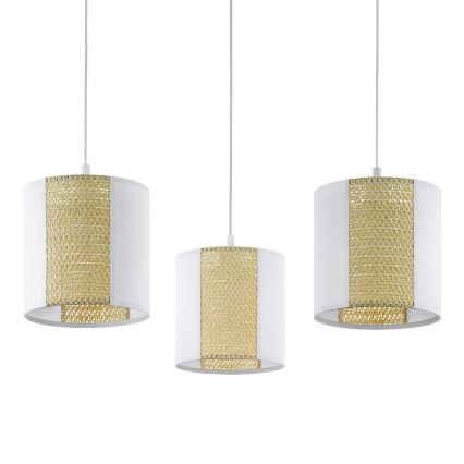 Eglo - Kattokruunu johdossa 3xE27/40W/230V hämähäkki