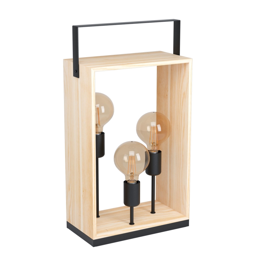 Eglo 43416 - Pöytävalaisin FAMBOROUGH 3xE27/40W/230V