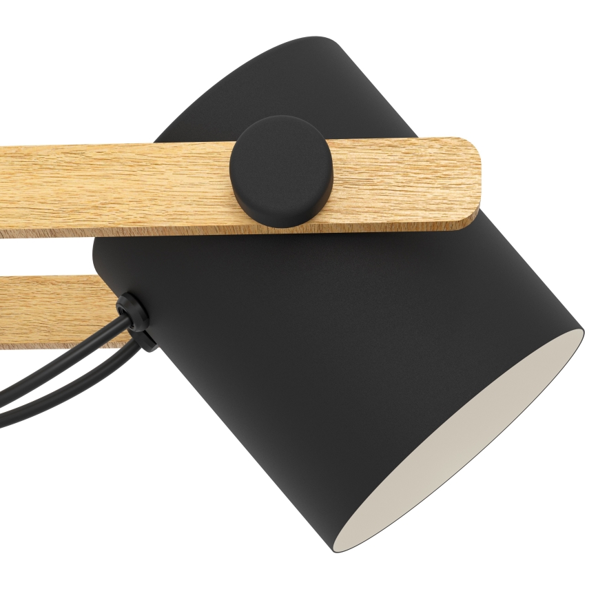 Eglo 43424 - Kattokruunu narulla HORNWOOD 4xE27/28W/230V