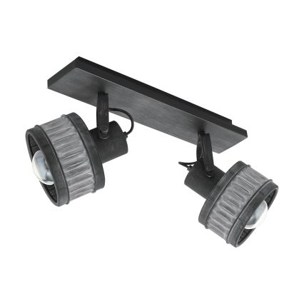 Eglo 43445 - Kohdevalaisin TURROCK 2xE27/28W/230V