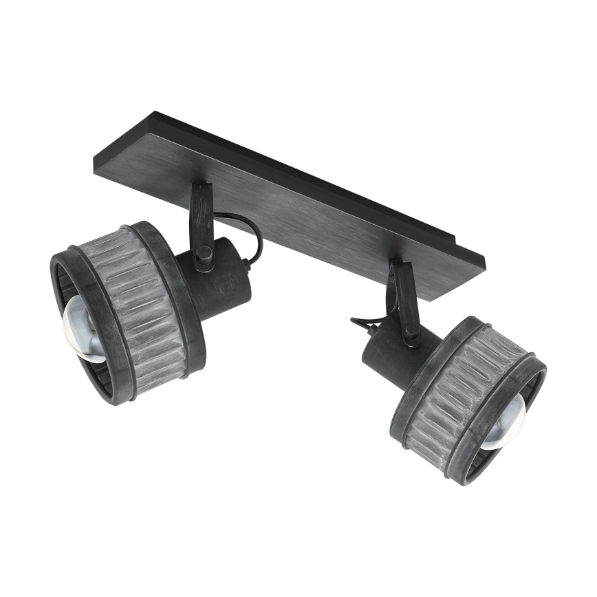 Eglo 43445 - Kohdevalaisin TURROCK 2xE27/28W/230V