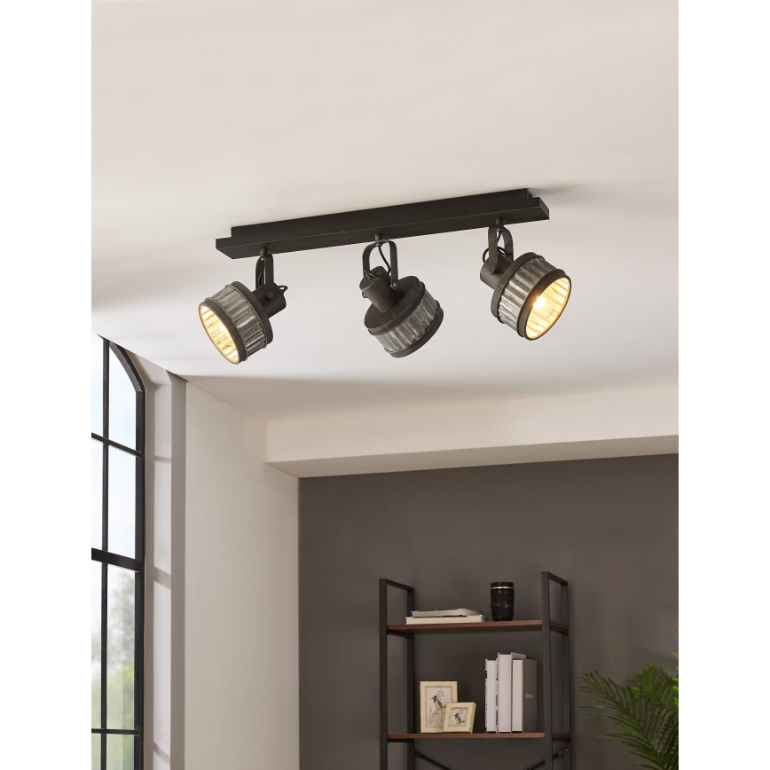 Eglo - Kohdevalo 3xE27/28W/230V