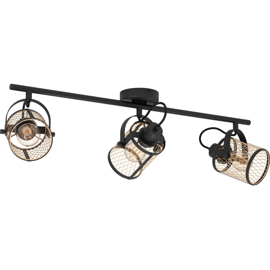 Eglo - Kattokohdevalo 3xE27/40W/230V