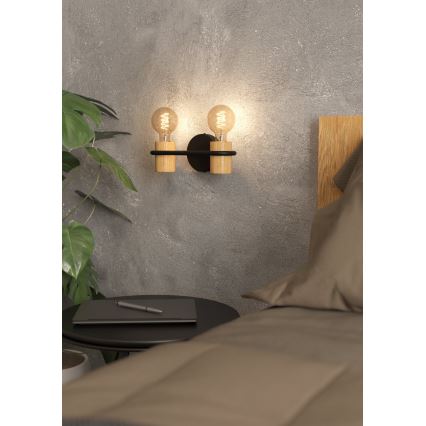 Eglo - Seinävalaisin 2xE27/40W/230V