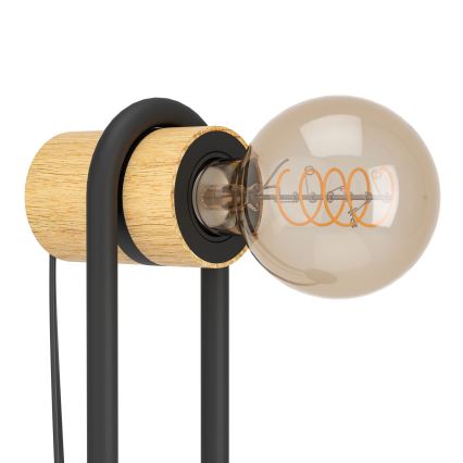 Eglo - Pöytävalaisin 1xE27/28W/230V