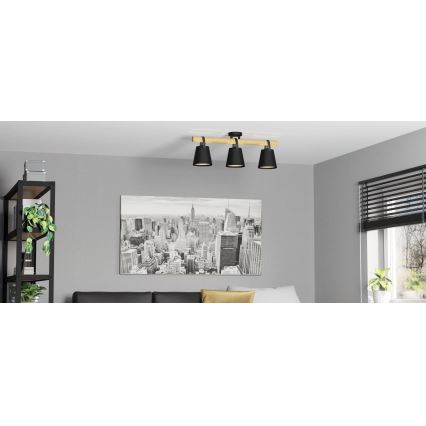 Eglo - Pinta-asennettava kattokruunu 3xE27/10W/230V