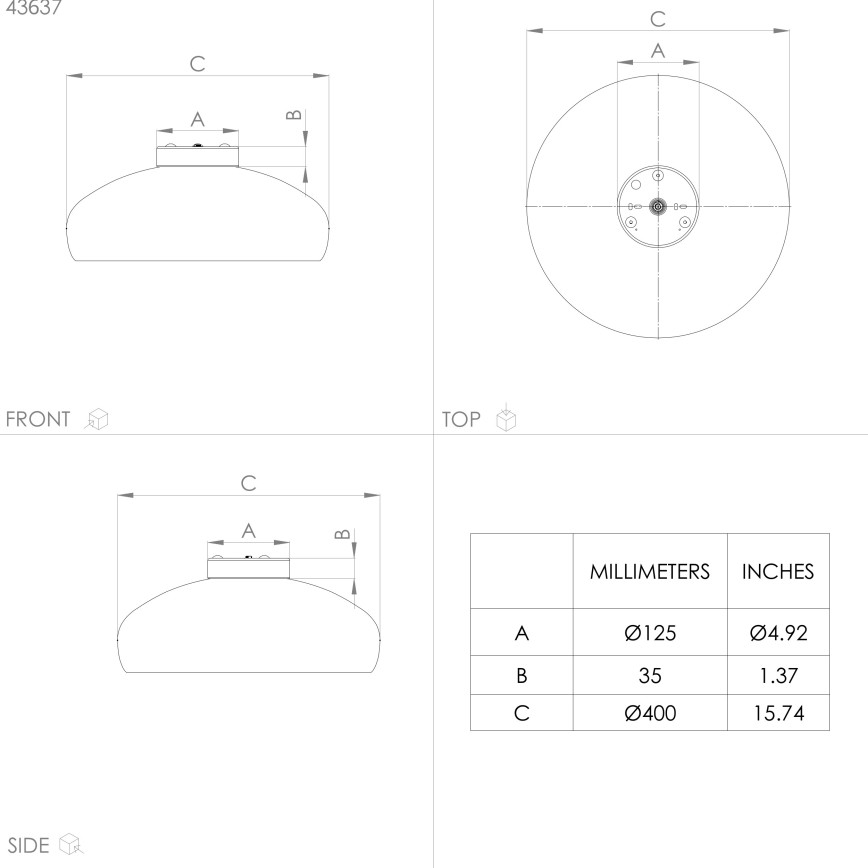 Eglo - Kattovalo 1xE27/60W/230V
