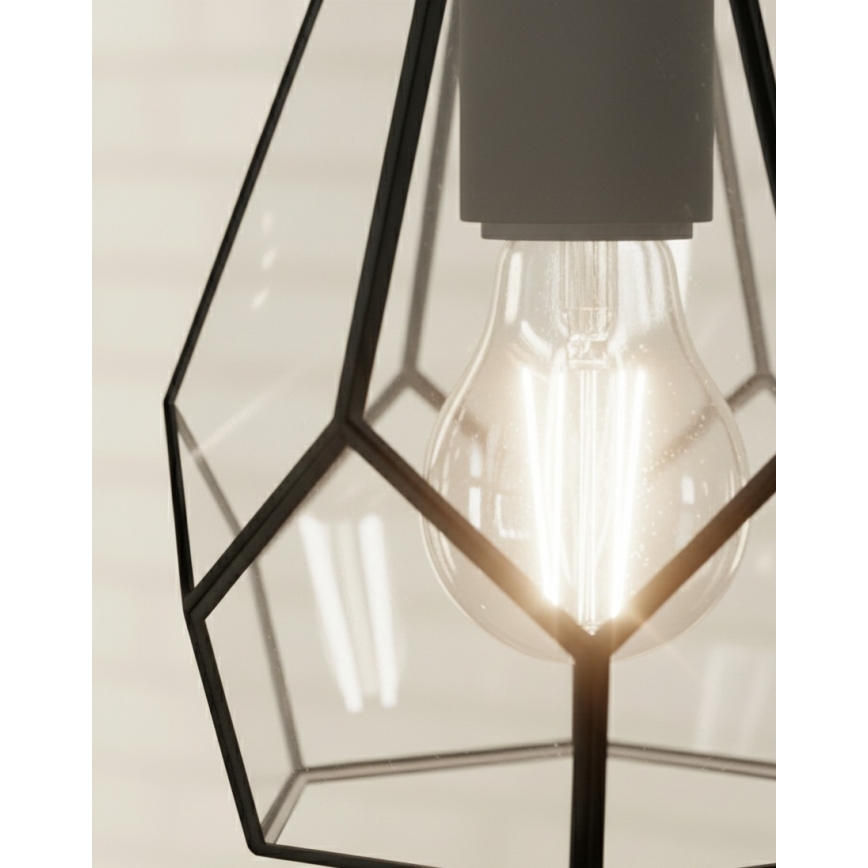 Eglo - Kattokruunu johdossa 1xE27/40W/230V