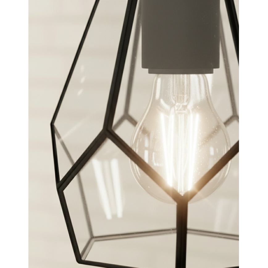 Eglo - LED-riippuvalaisin vaijerilla 3xE27/40W/230V