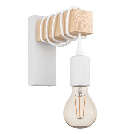 Eglo - Seinäkohdevalaisin TOWNSHEND 1xE27/10W/230V