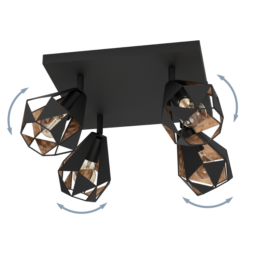 Eglo - Kohdevalo 4xE27/40W/230V