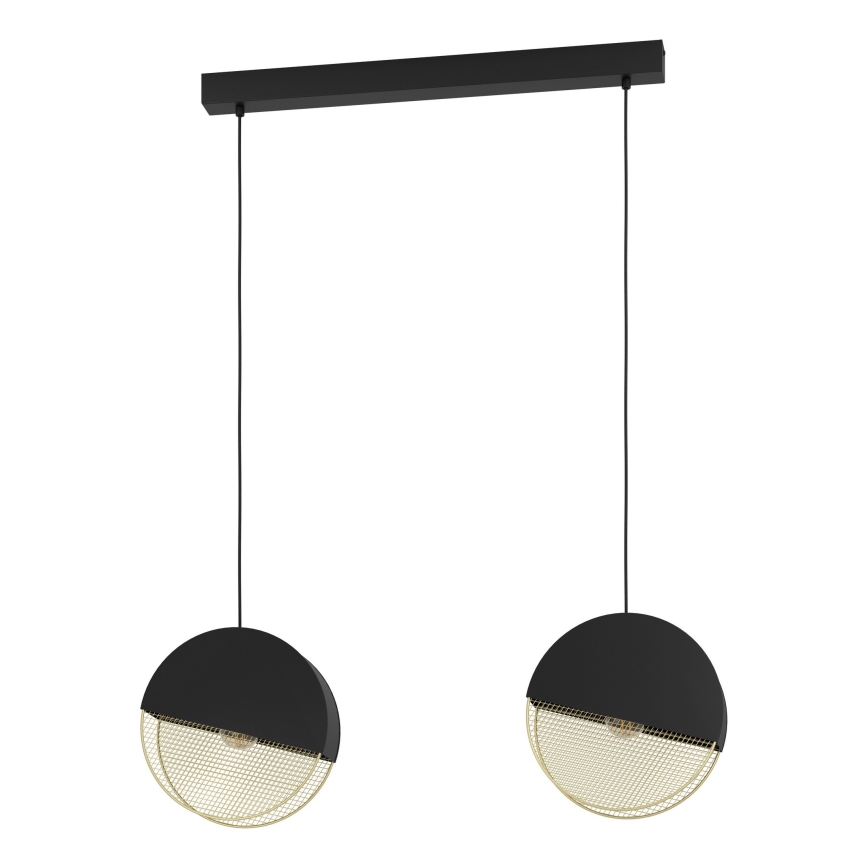 Eglo - Kattokruunu johdossa 2xE27/40W/230V