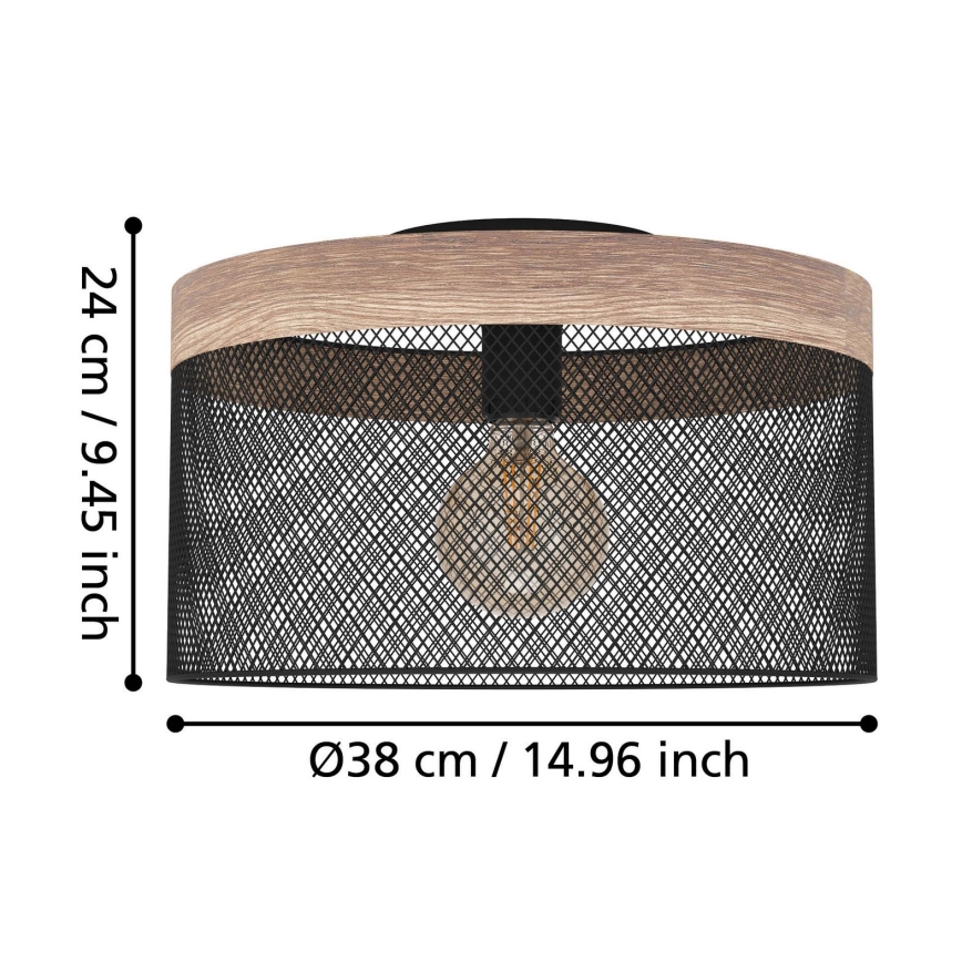 Eglo - Kattovalaisin 1xE27/40W/230V