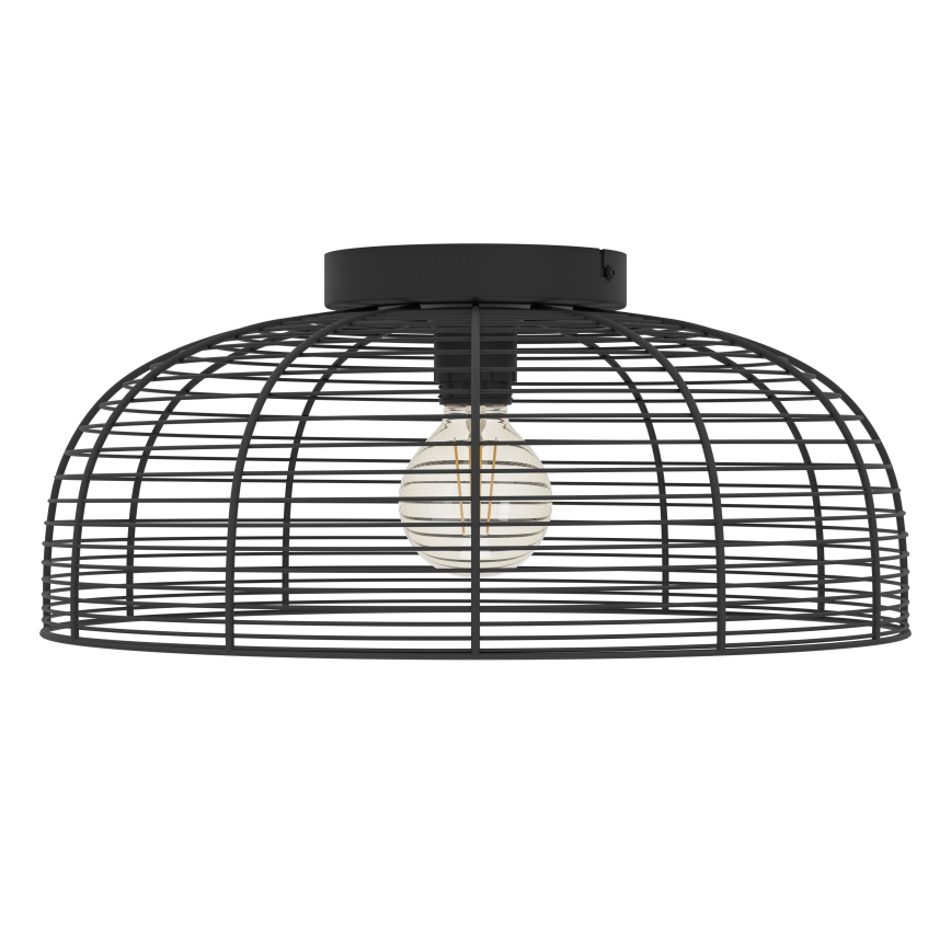 Eglo - Kattovalo 1xE27/40W/230V musta