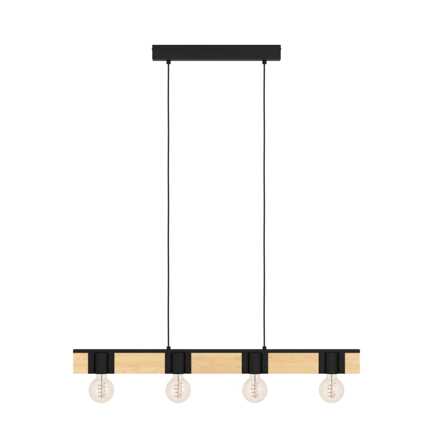 Eglo - Kattokruunu johdossa 4xE27/40W/230V