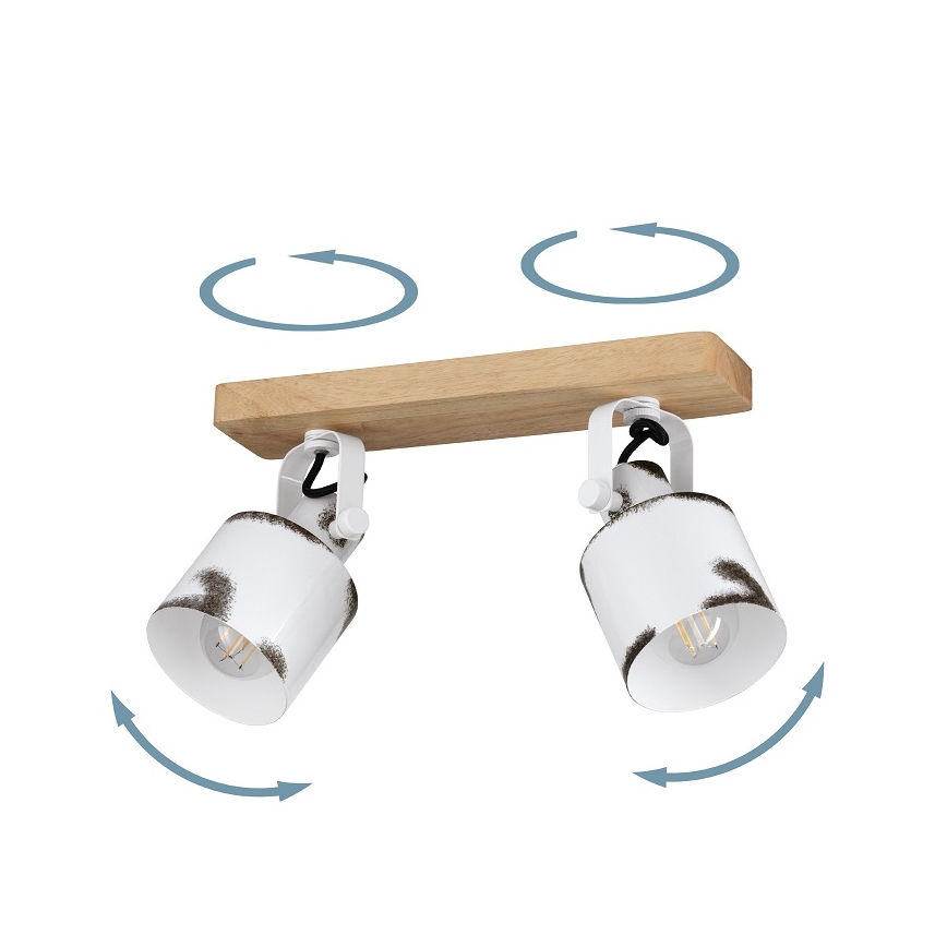 Eglo - Kohdevalo 2xE27/40W/230V