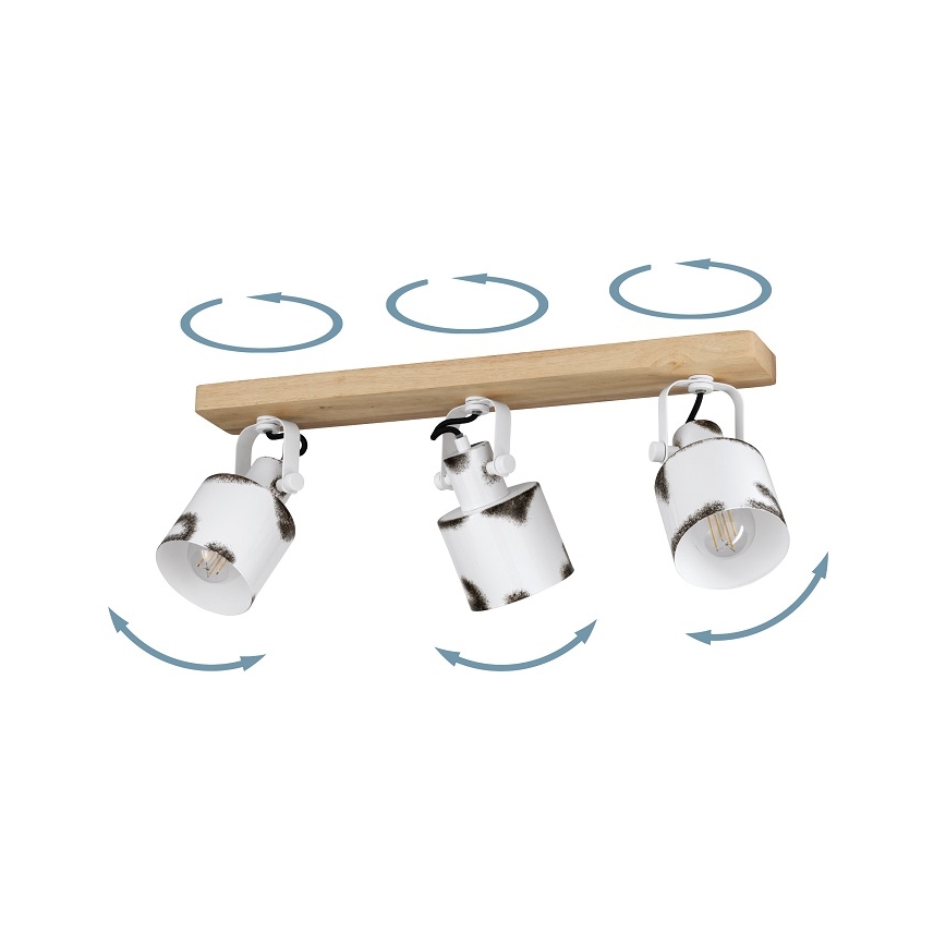 Eglo - Kohdevalo 3xE27/40W/230V