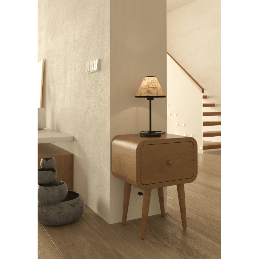 Eglo - Pöytävalaisin 1xE27/25W/230V