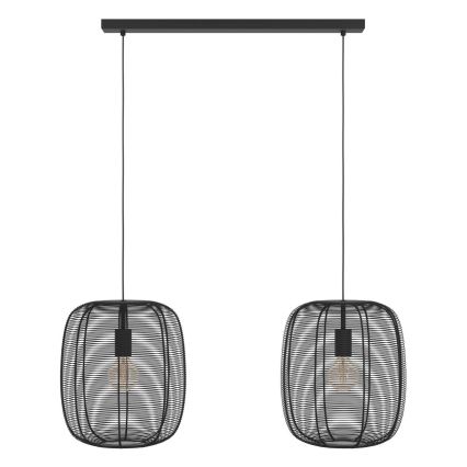 Eglo - Kattokruunu johdossa 2xE27/40W/230V