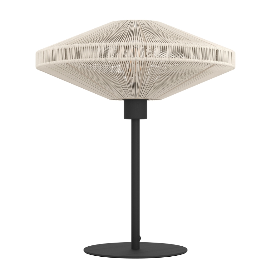 Eglo - Pöytälamppu 1xE27/40W/230V kermanvärinen