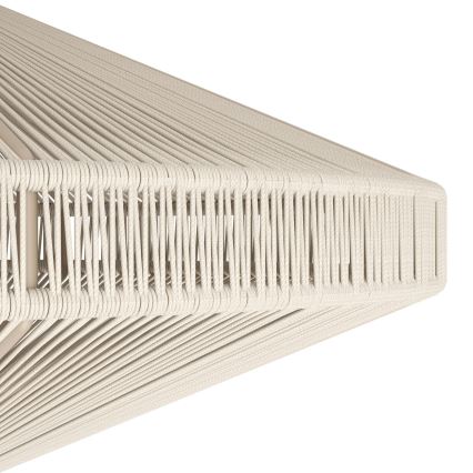 Eglo - Pöytälamppu 1xE27/40W/230V kermanvärinen