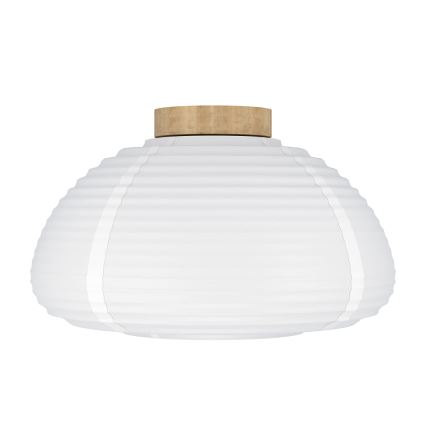 Eglo - Kattovalaisin 1xE27/40W/230V halkaisija 40 cm valkoinen/beige