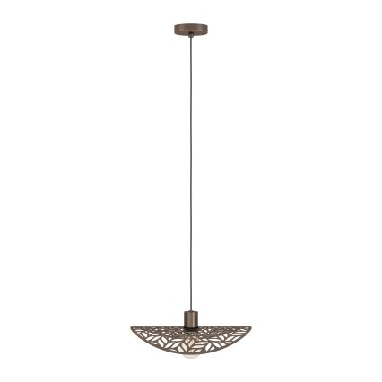 Eglo - Riippuvalaisin vaijerilla 1xE27/60W/230V halkaisija 40 cm pronssinvärinen